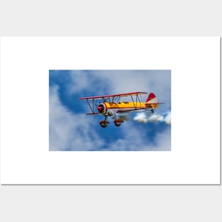 Stearman Biplane Posters and Art